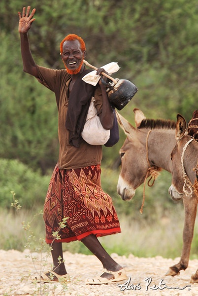 Man with Donkey